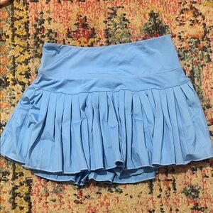 Blue gold hinge skirt
